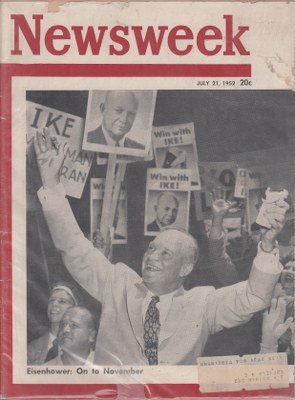 NW520721.jpg 07/21/1952 Eisenhower: On to November - Image 1