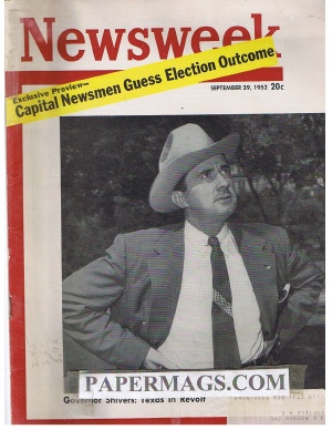 09/29/1952 Governor Shivers: Texas in Revolt