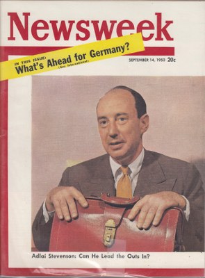 09/14/1953 Adlai Stevenson: Can he lead the outs in
