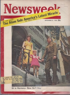 NW530921.jpg 09/21/1953 GI In Germany: Now Hell Stay - Image 1