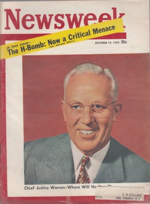 10/19/1953 Chief Justice Warren: Where Will He Stand?