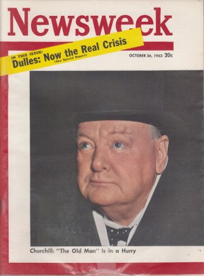 10/26/1953 Churchill: The Old Man Is In a Hurry