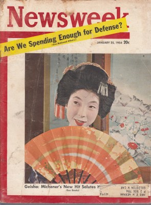 01/25/1954 Geisha: Micheners New Hit Salutes Her