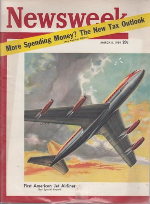 03/08/1954 First American Jet Liner Boeings 707