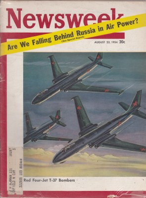 08/23/1954 Red Four-Jet T-37 Bombers