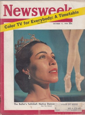 10/11/1954 The Ballets Tallchief: Native Dancer