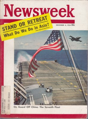12/06/1954 On guard off China: The seventh fleet