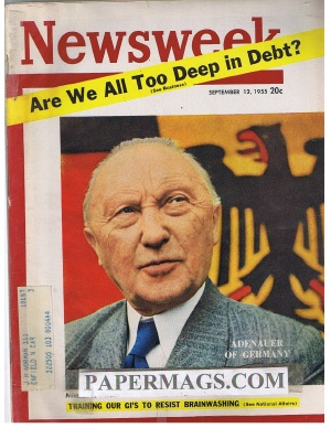 09/12/1955 Adenauer of Germany