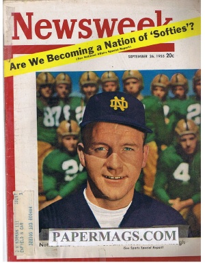 09/26/1955 Notre Dames Coach Brennan