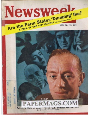 04/16/1956 Alec Guinness: Britain’s man of many faces