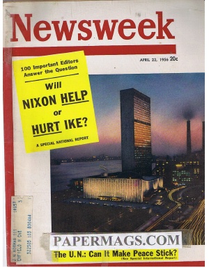 04/23/1956 The UN: Can It Make Peace Stick?