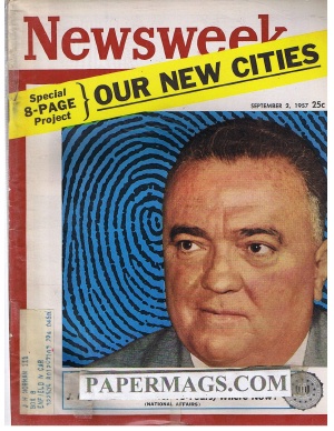 09/02/1957 J.Edgar Hoover after 40 years