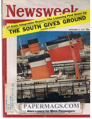 NW570909.jpg 09/09/1957 More Liners for More Passengers The Worlds Busy Seas - Image 1