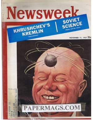 NW571111.jpg 11/11/1957 Khrushchevs Kremlin Soviet Science - Image 1