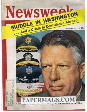 12/02/1957 Secretary of Defence Neil McElroy