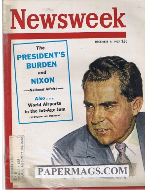 12/09/1957 The president’s burden and Nixon