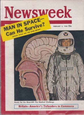 2/3/195 8 Man in space