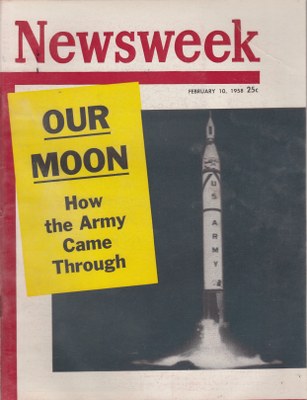 02/10/1958 Our Moon How the Army Came Through (Rocker cover)