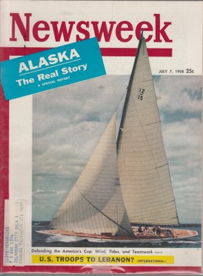 NW580707.jpg 07/07/1958 Defending the Americas Cup - Image 1