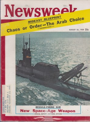 08/25/1958 Missile-Firing Sub: New Space Age Weapon