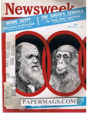 09/01/1958 What is Man? 100 Years of Darwin