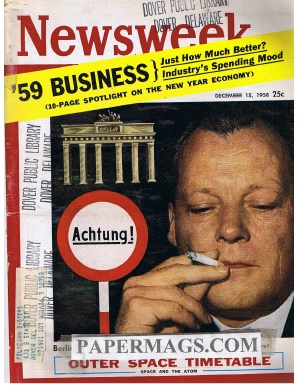 12/15/1958 Berlins Willy Brandt