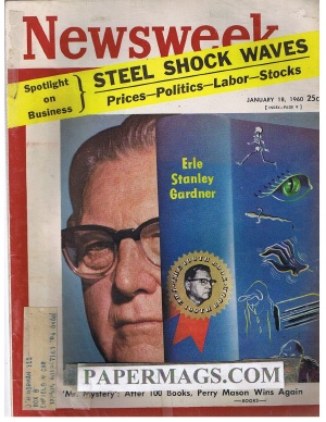 01/18/1960 Erle Stanley Gardner