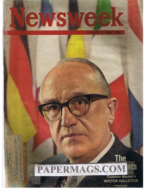 01/07/1963 The Eurocrats: Common Markets Walter Hallstein