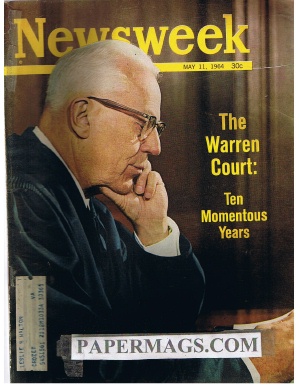 05/11/1964 The Warren Court: Ten Momentous Years