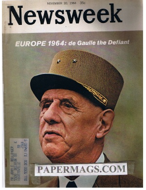 11/30/1964 Europe 1964: de Gaulle the Defiant