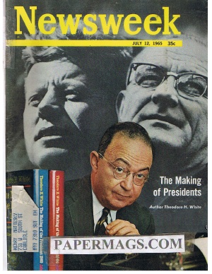NW650712.jpg 07/12/1965 The Making of Presidents: Author White - Image 1