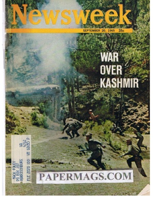 09/20/1965 War Over Kashmir