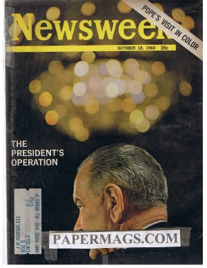 10/18/1965 The Presidents Operation. Popes Visit in color