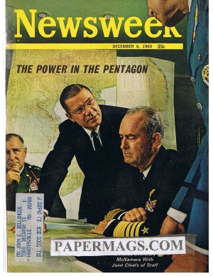 12/06/1965 The Power in the Pentagon: McNamara with Chief of Staffs