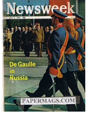 07/04/1966 De Gaulle in Russia