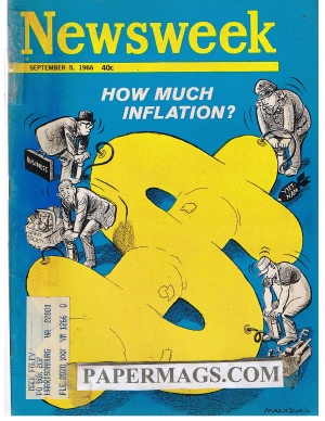 09/05/1966 How Much Inflation? (Bill Mauldin cover)
