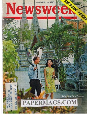 11/28/1966 Americans Abroad Salesman Jack Thomas in Bangkok