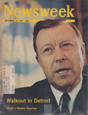 09/18/1967 Walkout in Detroit: UAWs Walter Reuther