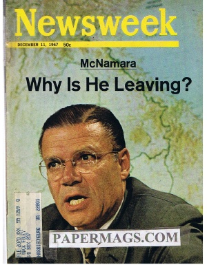 NW671211.jpg 12/11/1967 Robert McNamara Why Is He Leaving? - Image 1