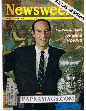 NW680401.jpg 04/01/1968 Metropolitan Art Museums Thomas Hoving - Image 1