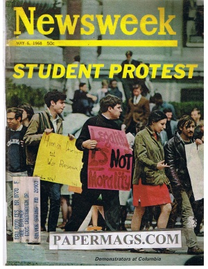 NW680506.jpg 05/06/1968 Student Protest Demonstrators At Columbia - Image 1