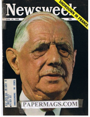 NW680610.jpg 06/10/1968 Showdown in France: de Gaulle - Image 1