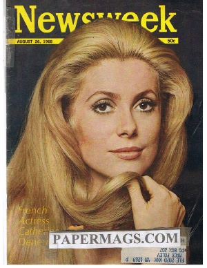 08/26/1968 French Actress Catherine Deneuve