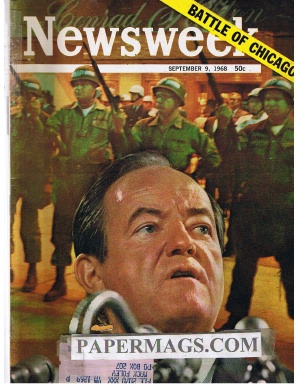 NW680909.jpg 09/09/1968 Battle of Chicago: Hubert Humphrey - Image 1