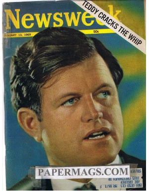 01/13/1969 Ted Kennedy Cracks the Whip