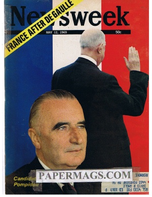 05/12/1969 France After De Gaulle Candidate Pompidou