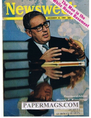 12/22/1969 Presidential Advisor Henry A Kissinger