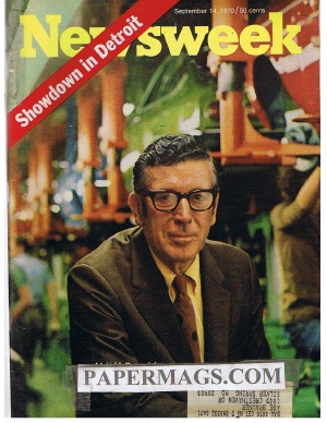 09/14/1970 Showdown in Detroit: UAW President Leonard Woodcock