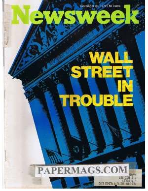 NW701130.jpg 11/30/1970 Wall Street In Trouble - Image 1