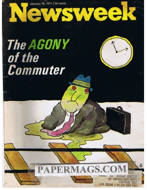 NW710118.jpg 01/18/1971 The Agony of the Commuter - Image 1